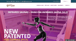 Desktop Screenshot of luxsauna.com